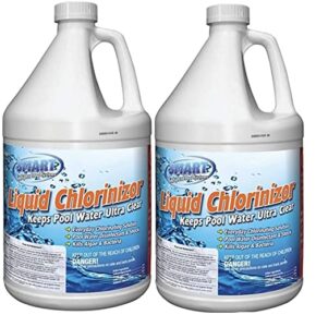 smart liquid chlorine- pool chemicals for use as a pool chlorine and pool shock treatment. keep your pool well maintained and always ready to use! (2 gallons)