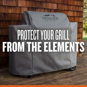 Traeger Full-Length Grill Cover - Ironwood 885,Gray