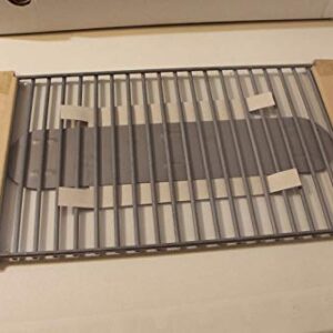 Brinkmann Gas Grill Steel Lava Rock Charcoal Grate W Drip 11 X 22.3 Inch