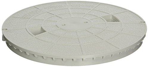 Pentair 516215 White Deck Lid Replacement Bermuda Gunite and Vinyl Liner Skimmer