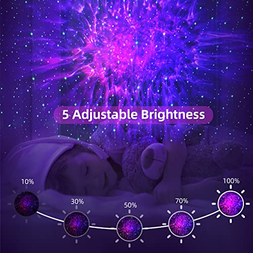 Star Projector Galaxy Projector Night Light Projector, Remote Control Galaxy Lamp 12 Dynamic Nebula Effects Timer Galaxy Light for Kids Adults Gaming Room