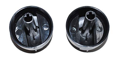 Weber 91332 2PK Control Knobs for Spirit E-210 LP (2009-2012) with Side Mounted Controls.