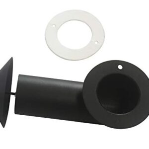 Homesicker Smoke Stack with Gasket Replacment for Traeger, Pit Boss, Camp Chef and Other Pellet Grills Smokers