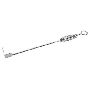 aura outdoor products ash remover cleaning tool for big green egg, kamado joe and other charcoal bbq grills