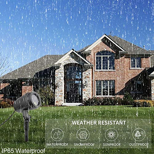 TRKSUMKP Outdoor Laser Lights,Christmas Projector Light Outdoor Garden Waterproof with Moving RGB Firefly for Christmas