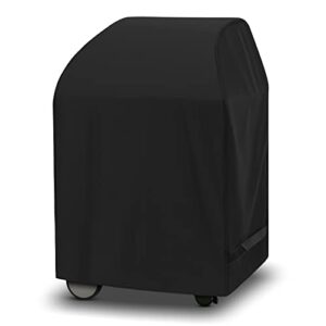 arcedo small grill cover for outdoor grill 32 inch, 2 burner grill cover, heavy duty waterproof gas bbq grill cover for weber spirit, charbroil, nexgrill, and more grills with collapsed side tables