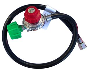 king kooker 04502 hose & regulator (female flare swivel), one size, multi