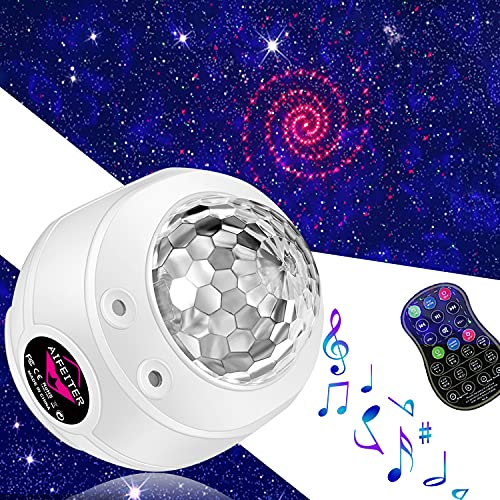 Star Projector Light,Star Galaxy Projector,with Bluetooth Speaker Remote Control,Galaxy Projector for Bedroom Adults,Starry Night Light Projector for Kids Adults Christmas Gift