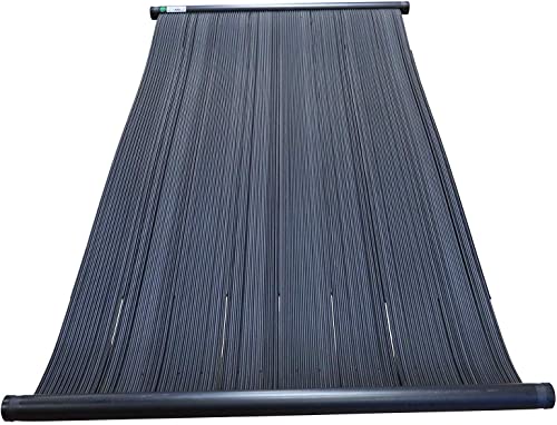 SolarPoolSupply High-Performance Solar Pool Heater Panel Replacement - 15-20 Year Life Expectancy - Extreme Durability + Easy Install + High-Heat Performance (4' X 8' / 1.5" I.D. Header)