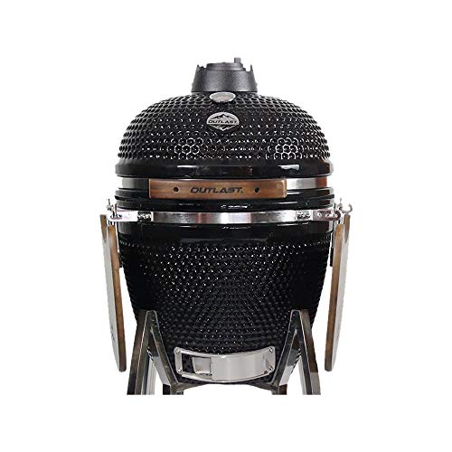 Outlast 24" Large Ceramic Kamado Barbecue Charcoal Grill