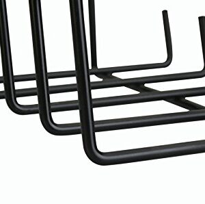 Artestia Rib Rack for Smoking and Grilling Barbecuing, Holds 4 Full Racks of Ribs, Non-Stick Rib Rack Fits 14" Gas Smoker or Charcoal Grill, Perfect Smoker Accessories Gift