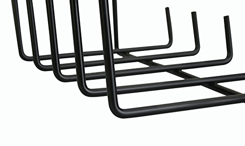 Artestia Rib Rack for Smoking and Grilling Barbecuing, Holds 4 Full Racks of Ribs, Non-Stick Rib Rack Fits 14" Gas Smoker or Charcoal Grill, Perfect Smoker Accessories Gift