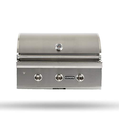 Coyote C-Series 34-Inch, 3-Burner Built-in Propane Gas Grill - C2C34LP