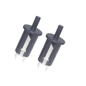 2-pack on/off hopper lid door switch replacement part for char-griller 980 gravity fed charcoal grill