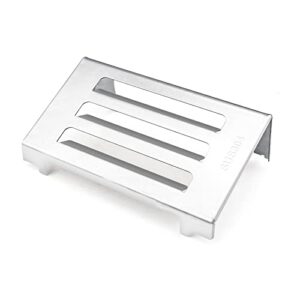 qulimetal 67060 heat deflector for spirit ii 200 and spirit ii 300 series, model years 2017 and newer, 304 stainless steel