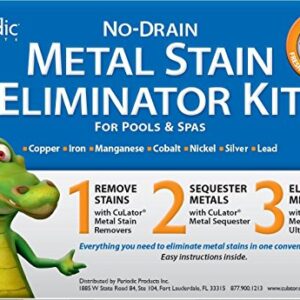 Periodic Products PER-MSEK-1 No-Drain Metal Stain Eliminator Kit for Pools and Spas