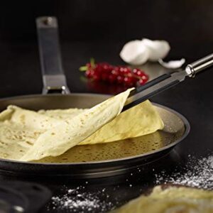 Rösle Stainless Steel Round-Handle Crepes Turner, 12.6-inch