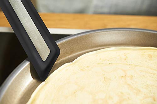 Rösle Stainless Steel Round-Handle Crepes Turner, 12.6-inch