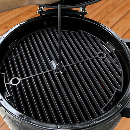 Broil King 911470 Keg 5000 Kamado Grill, 18.5-IN Diameter, Metallic Charcoal