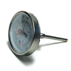 Primo Grills Thermometer for Primo Ceramic Grills - Now 200% Larger and Ability to Calibrate