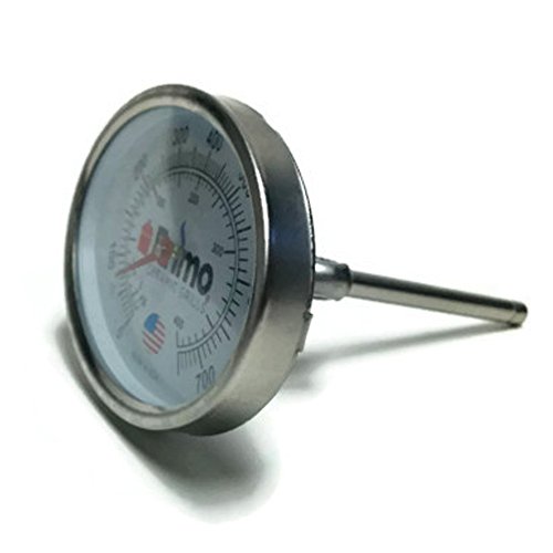 Primo Grills Thermometer for Primo Ceramic Grills - Now 200% Larger and Ability to Calibrate