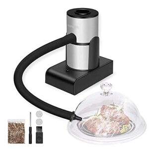 smoking gun portable cocktail smoker with wood chips ,handheld food kitchen smoker gun for sous vide,meat,salmon,cocktails drink,cheese,bbq,perfect for foodie gifts