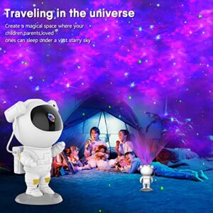 Galaxy Light Projector Baby Night Light Astronaut Galaxy Lamp Planetarium Projector Led Night Light For Gaming Room Adult Bedroom Ceilings Kids Room Decor Birthday Christmas Valentine's Day Gifts