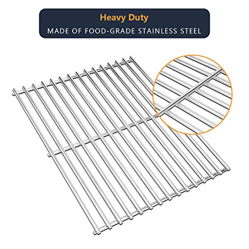 15 inch Grill Grate for Broil-Mate 165154 195554, Broil King Replacement Grates 986557, 9869-54, 9869-57, Signet 70, 20, 90, Crown 10, 20, 40, 90, Huntington 6666-54, Sterling 1155-54, stainless steel