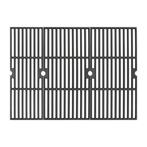 safbbcue 18 inches cooking grates for charbroil performance 463377017 463347017 463376018p2 463376117 463377117 463673617 4-burner grills, cast iron grill cooking grids