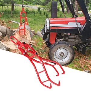 28″ 4 logging tongs lifting, claw heavy duty skidding tongs log tongs lifting for tractors, atvs, skidder tractors