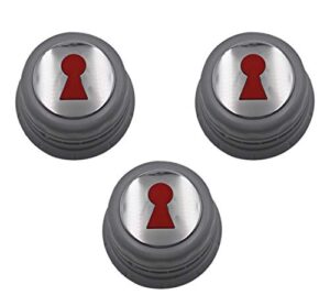 shineus 88848 gas grill control knob，compatible with weber genesis gas grills (2011-2016) models (set of 3)