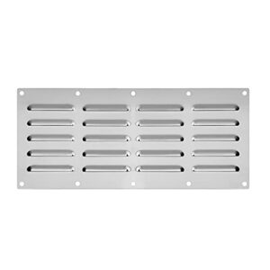stanbroil stainless steel venting panel for grill accessory, 15″ by 6-1/2″