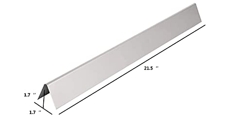 GasSaf 21.5" Flavorizer Bar Replacement for Weber 7534 Spirit 500, Genesis Silver A, Spirit E-200 S-200 E-210 S-210 (with Side Mounted Control Panel) Stainless Steel(5 PCS)