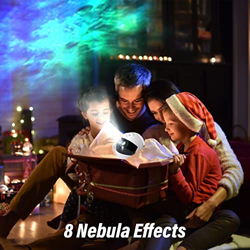 Space Buddy Projector, Astronaut Projector Galaxy Light, 360° Rotation Astronaut Light Projector with Remote Control, LED Lamp Suitable for Kids Adult Bedroom Birthday Valentine's Day Christmas Gift