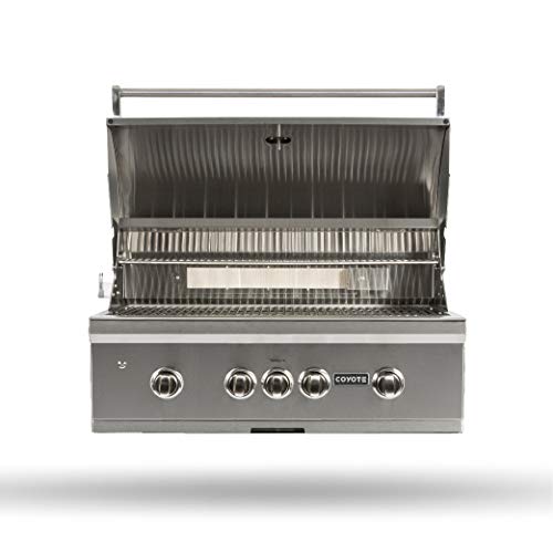 Coyote S-Series 36-Inch 4-Burner, Built-in Natural Gas Grill - C2SL36NG