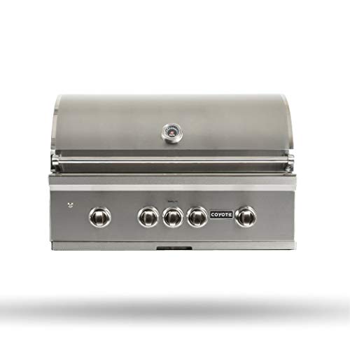 Coyote S-Series 36-Inch 4-Burner, Built-in Natural Gas Grill - C2SL36NG