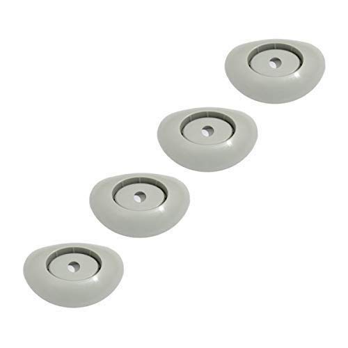 4 Pack Replacement Vertical Leg End Caps for Bestway and Coleman Power Steel Pools 18ft & Larger