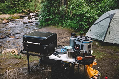 Traeger Grills Ranger Portable Wood Pellet Grill and Smoker, Black Small