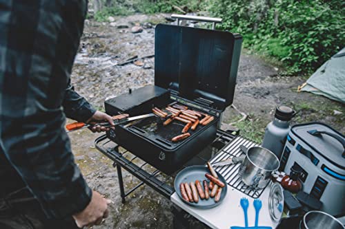 Traeger Grills Ranger Portable Wood Pellet Grill and Smoker, Black Small