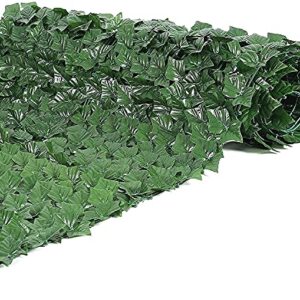 Expandable Faux Privacy Fence Artificial Ivy Fence Artificial Hedges Panels Roll | Trellis with Artificial Leaves Garden Privacy Screens Decorative Fences for Garden Balcony Outdoor (Size : 1×2m)