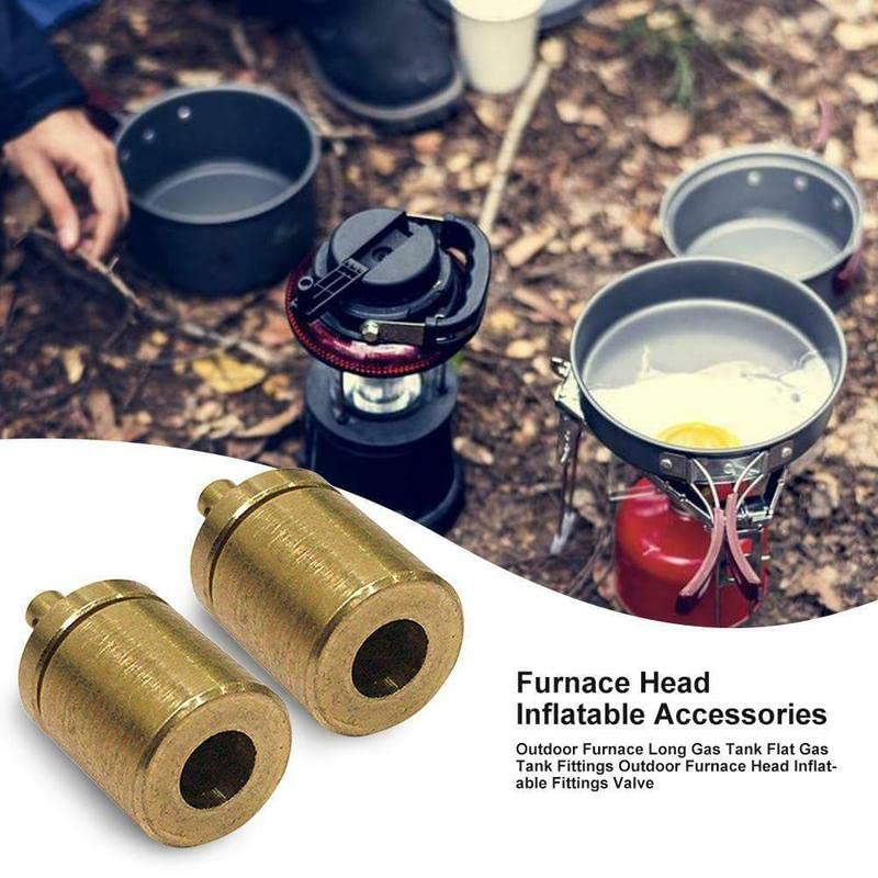 LinaLife 3pcs Gas Refill Adapter Outdoor Camping Hiking Butane Tank Canister Bottle Stove Gas Burner Adapter Outdoor Camping Gas Refill Tank Gas Burner Accessories Hiking Inflate Butane Canister