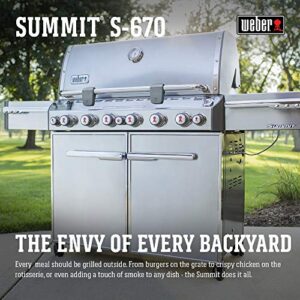 Weber Summit S-670 Liquid Propane Gas Grill, 7370001