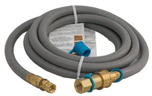 weber 66349 10′ ng hose kit w/ 1/2″ qd fitting