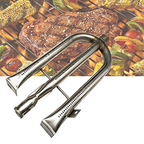 DENPETEC BBQ Stainless Steel Tube,BBQ Grills Spare Pipe Gas Burner Tube Stainless Steel U Shaped.