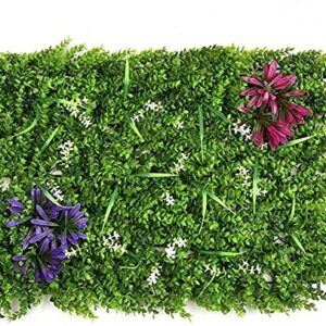 expandable faux privacy fence Artificial Ivy Fence Screening | Artificial Hedge Privacy Fence Screen Vine Leaf Decoration 23.62×15.75 Inches，Fake Grass Decorative Backdrop For Privacy Protection