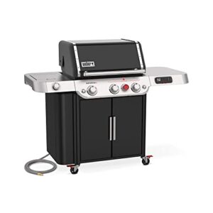 Weber Genesis EPX-335 Premium Smart Gas Grill, Natural Gas, Black