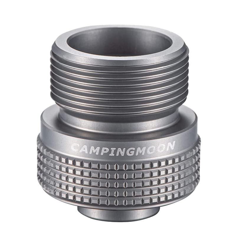 Campingmoon Camping Propane Stove Adapter, Input: En417 Lindal Valve Canister, Output: Propane Gas Stove, Camping Propane Gas Canister to 1lbs Propane Tanks/MAPP Tanks Converter. Z20