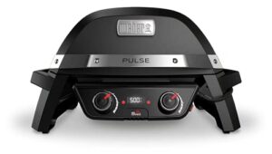 weber pulse 2000 electric grill, black