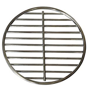 onlyfire Stainless Steel High Heat Charcoal Fire Grate Fits for Large/MiniMax Big Green Egg Grill,9-Inch