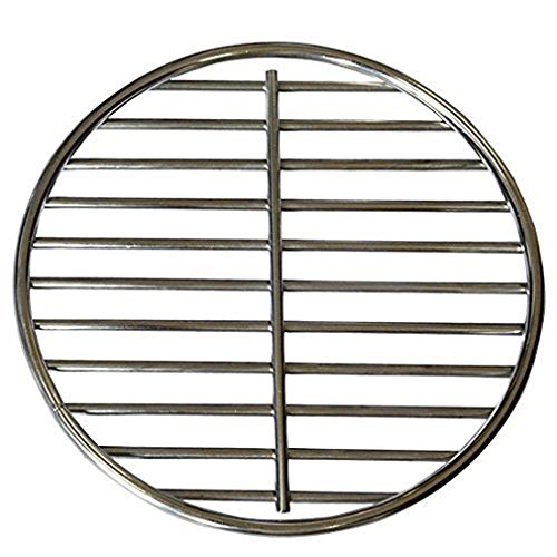 onlyfire Stainless Steel High Heat Charcoal Fire Grate Fits for Large/MiniMax Big Green Egg Grill,9-Inch